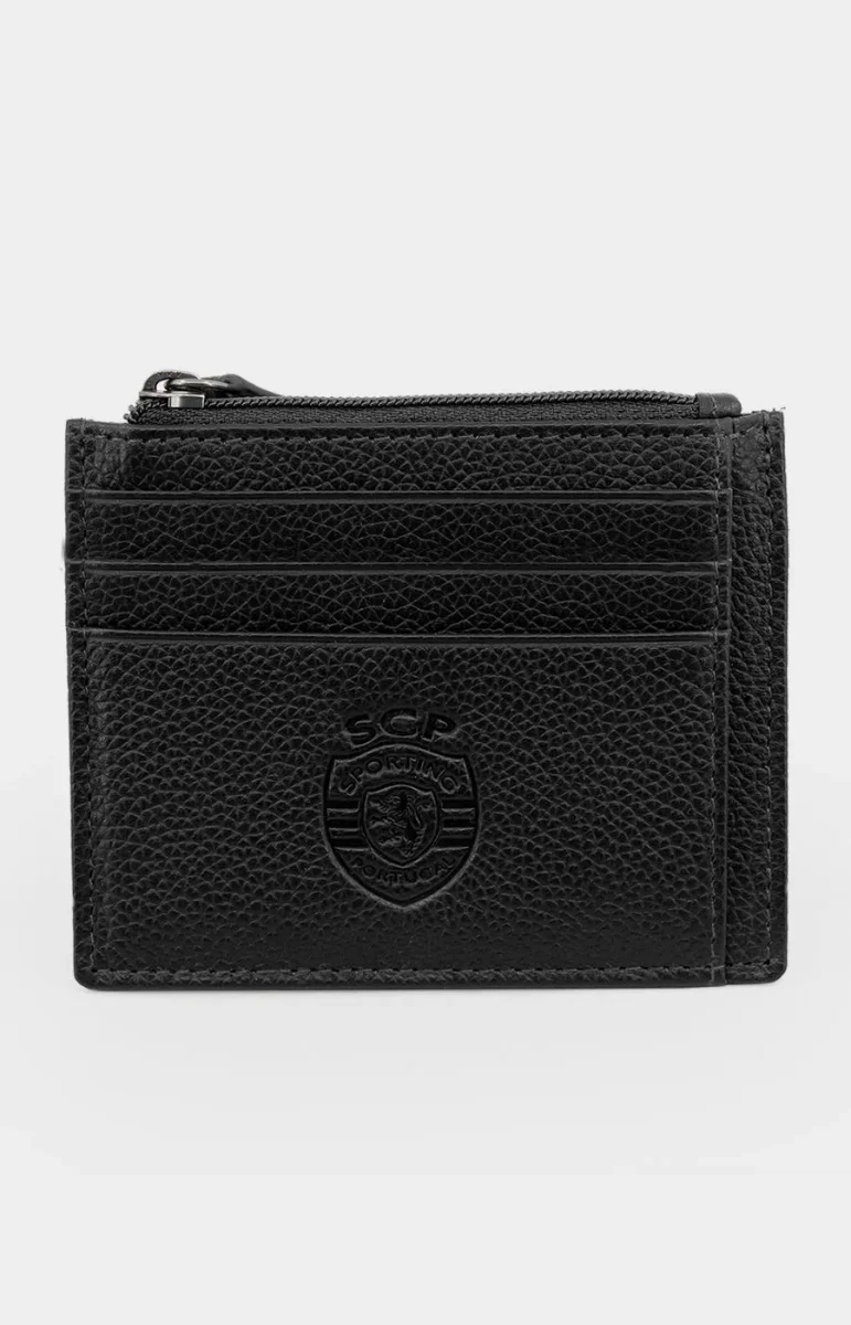 Conjunto Porta-Cartões em Pele e Caneta Preto - Image 5