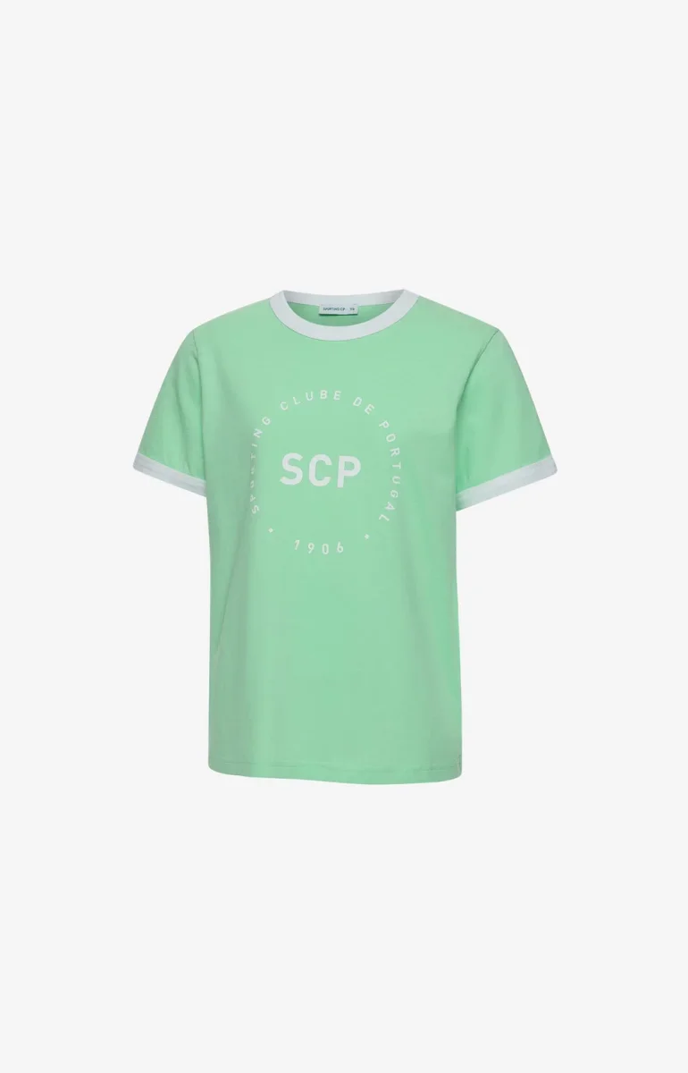T-shirt Colorblock Green - Criança - Image 2