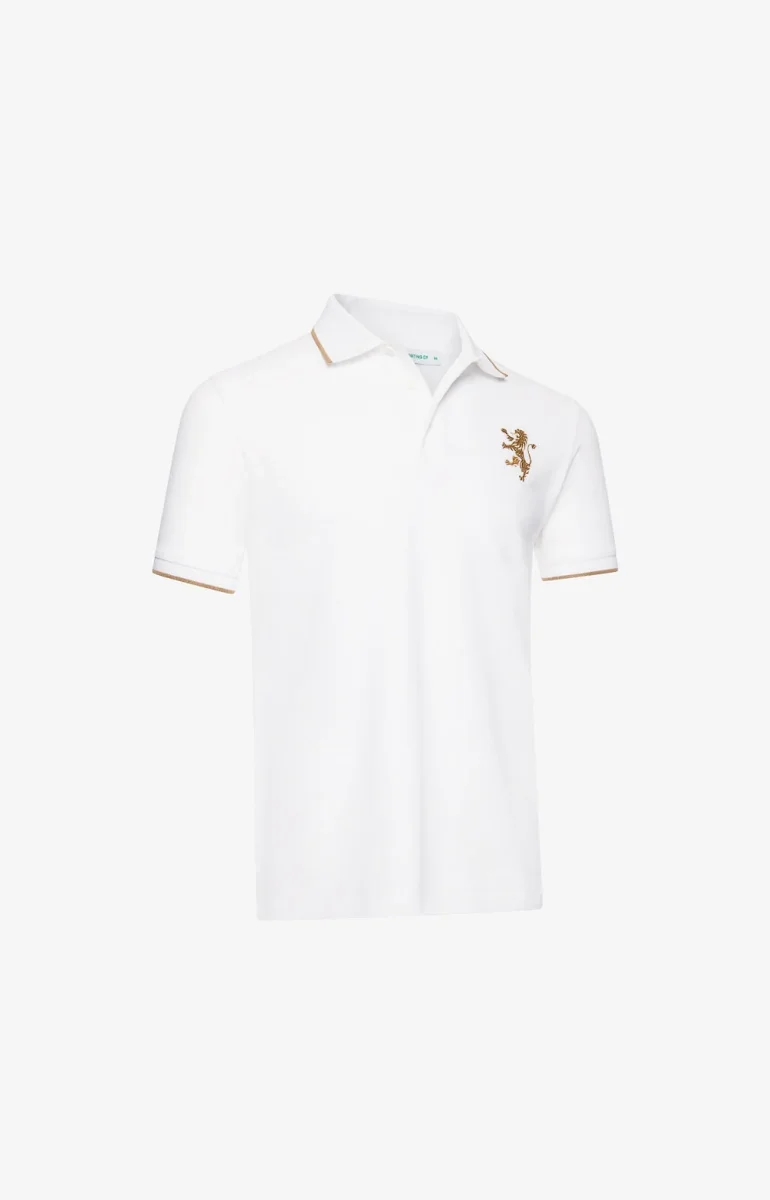 Polo Tricot Golden Echo White - Image 3