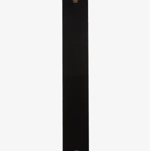 Cachecol Tricotado Preto Logo SCP Dourado