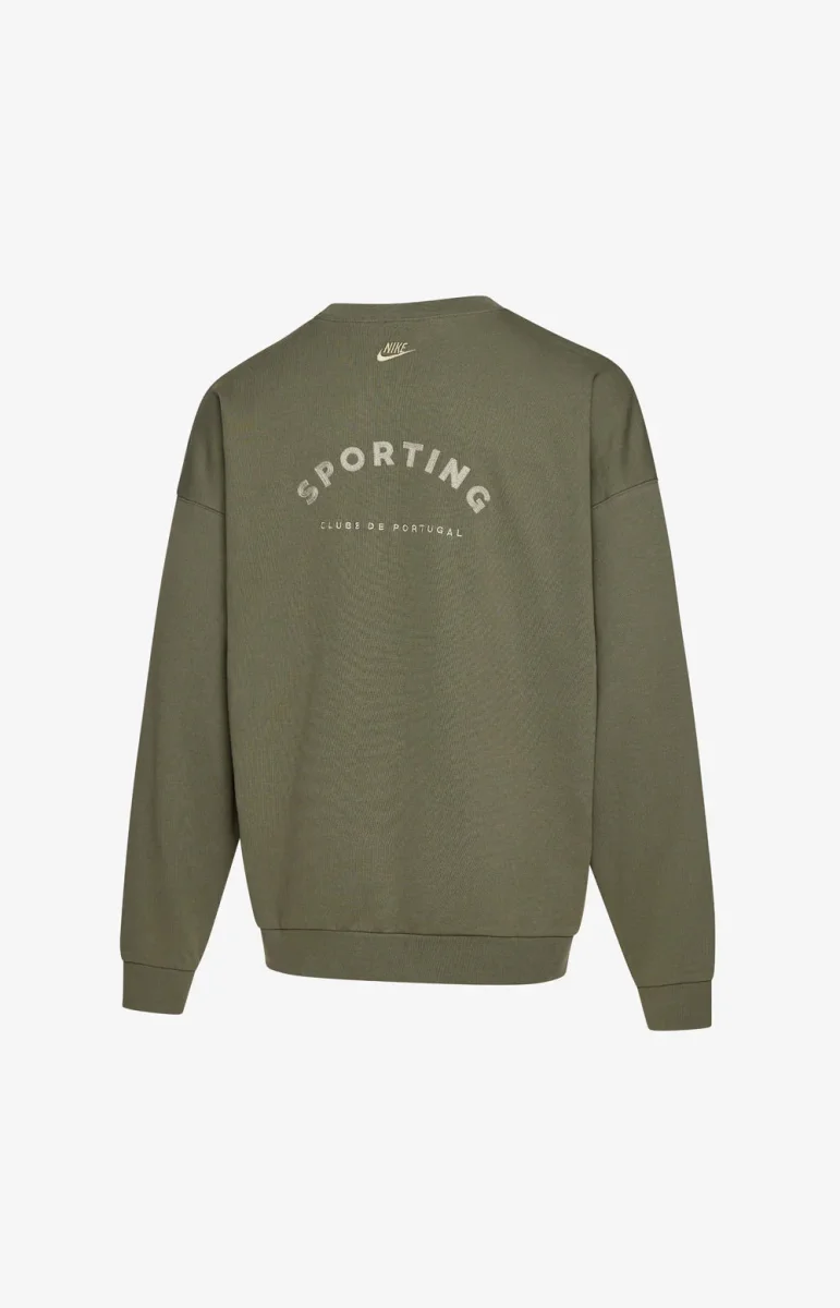 Sweat Oversized Medium Olive - Image 5