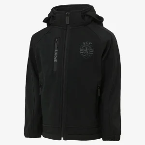Casaco Softshell Preto - Criança
