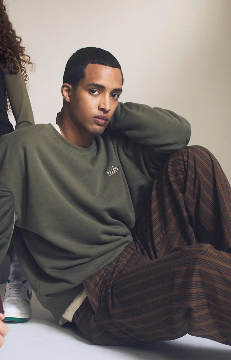 Sweat Oversized Medium Olive - Image 3