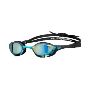 Óculos de Natação Arena Cobra Edge Swipe Espelhado Água-Preto Aprovado World Aquatics