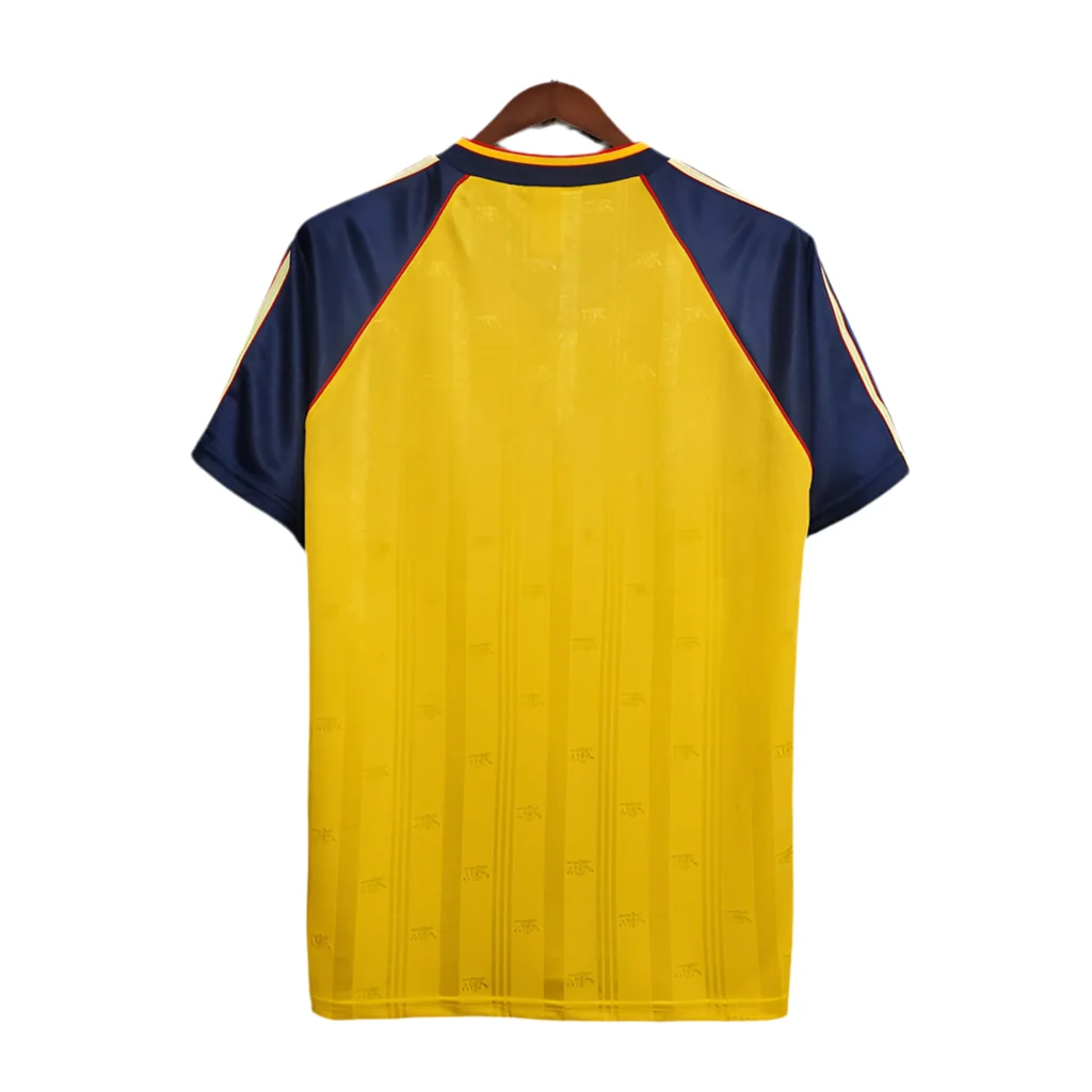 Camisola Arsenal Retrô 1988/1989 - Amarela - Image 4