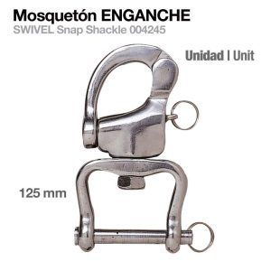 MOSQUETÃO ATRELAGEM 004245 125MM. (UNIDADE)