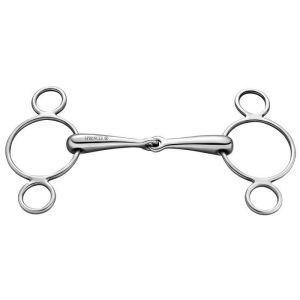 BRIDÃO SPRENGER®  3-Ring bit “Vienna” – Stainless steel 18 mm Ø 70 mm
