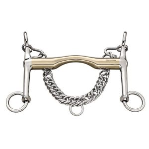 FREIO SPRENGER® Weymouth bit “FC” –  with short cheeks 18 mm Ø haste 5 cm