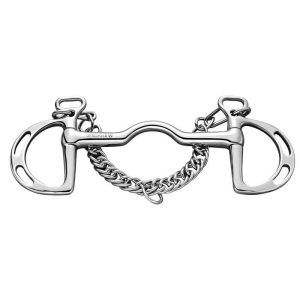 FREIO SPRENGER® Goyoaga Kimblewick rigid mullen – Stainless steel 16 mm