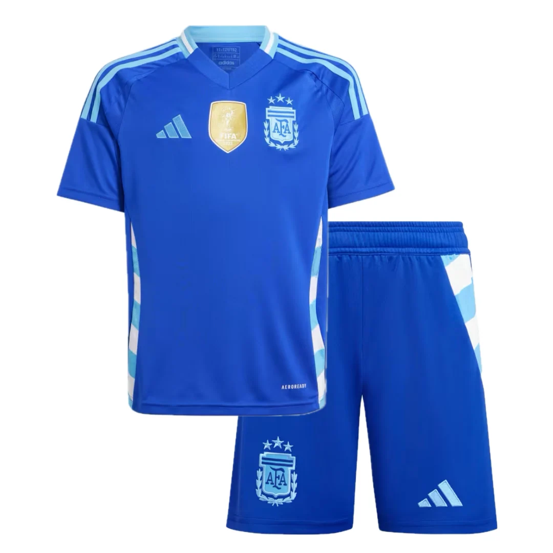 Kit Argentina 24/25 (Alternativa) com Patch FIFA - Infantil