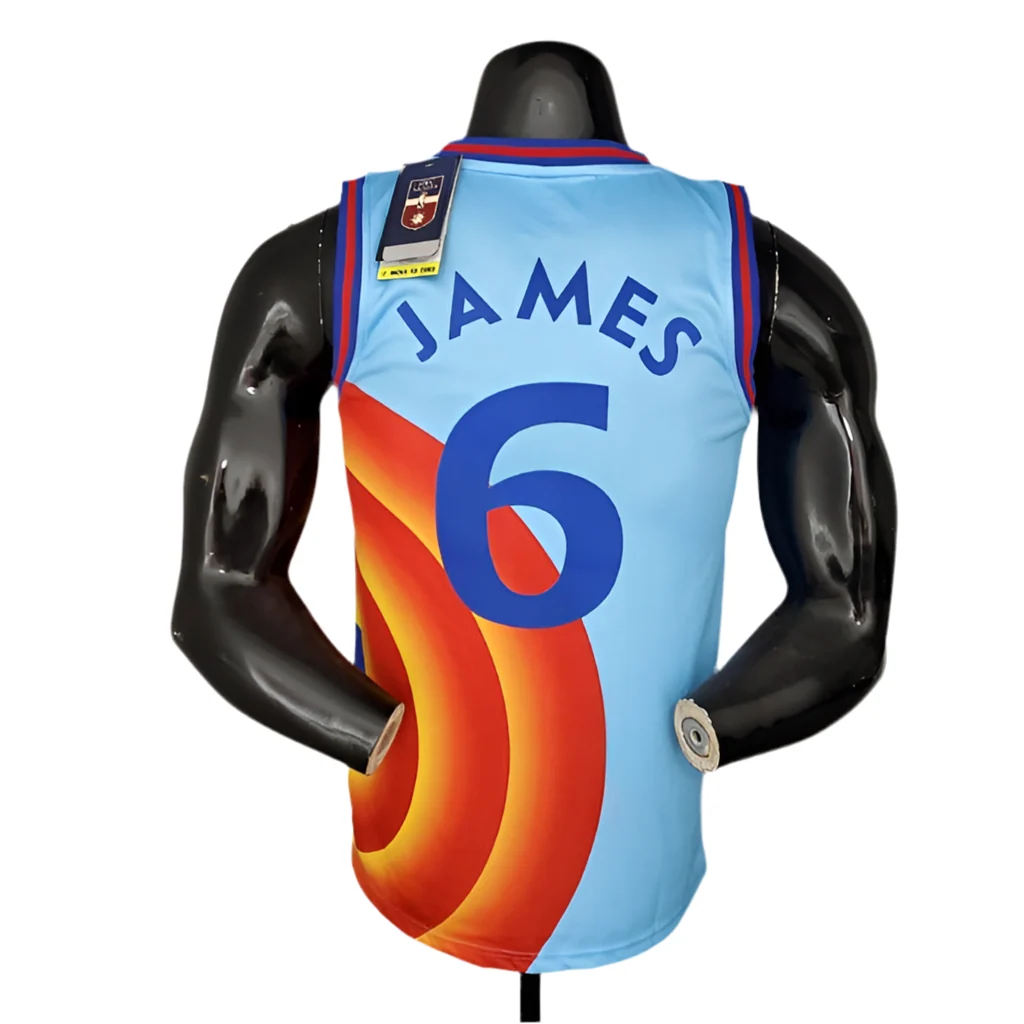 Regata NBA Los Angeles Lakers Space Jam Masculina - Azul - Image 3