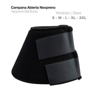 CLOCHA ABERTA NEOPRENO PRETO