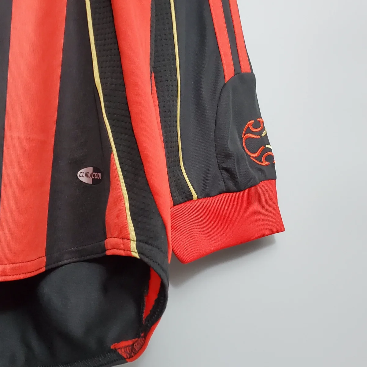 Camisola Retro AC Milan 2006-2007 - Manga comprida - Image 5