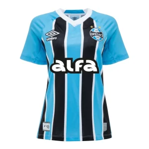 Camisola Feminina Grêmio I 25/26 - Tricolor