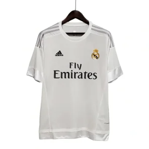 Camisola Real Madrid Retrô 15/16 - Branco