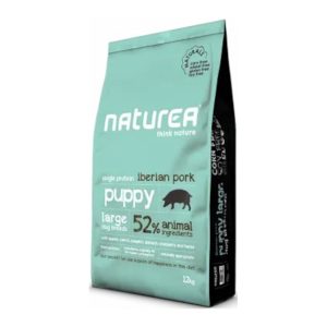 RAÇÃO PARA CÃES  NATURALS PUPPY LARGE IBERIAN PORK