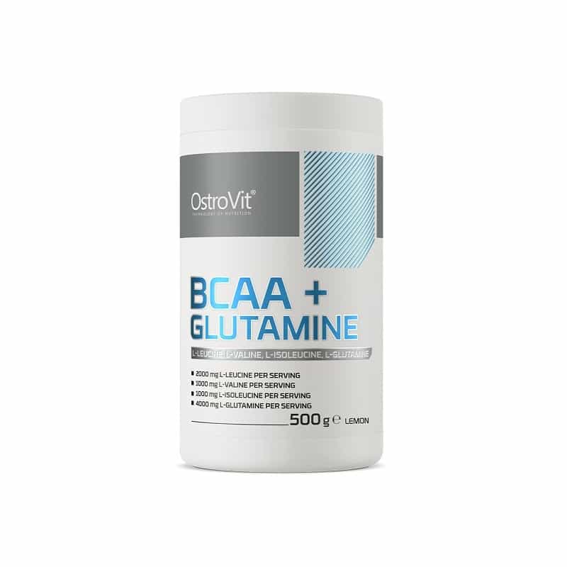 GLUTAMINA + BCAA OSTROVIT 500G - Image 3