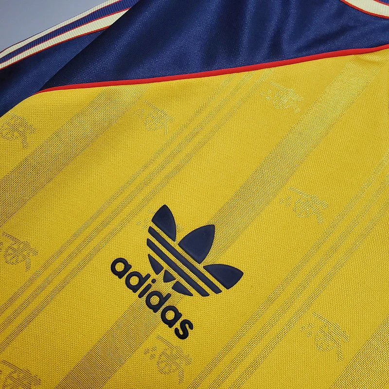 Camisola Arsenal Retrô 1988/1989 - Amarela - Image 6