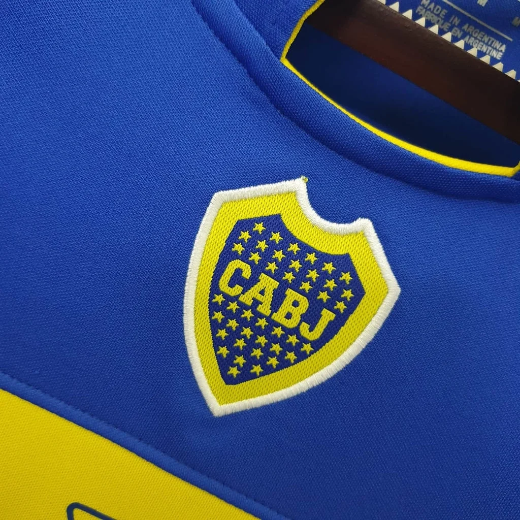 Camisola Retro Boca Juniors 2005 - Image 5