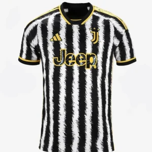 Camisola Juventus I 23/24 - Branco e Preto